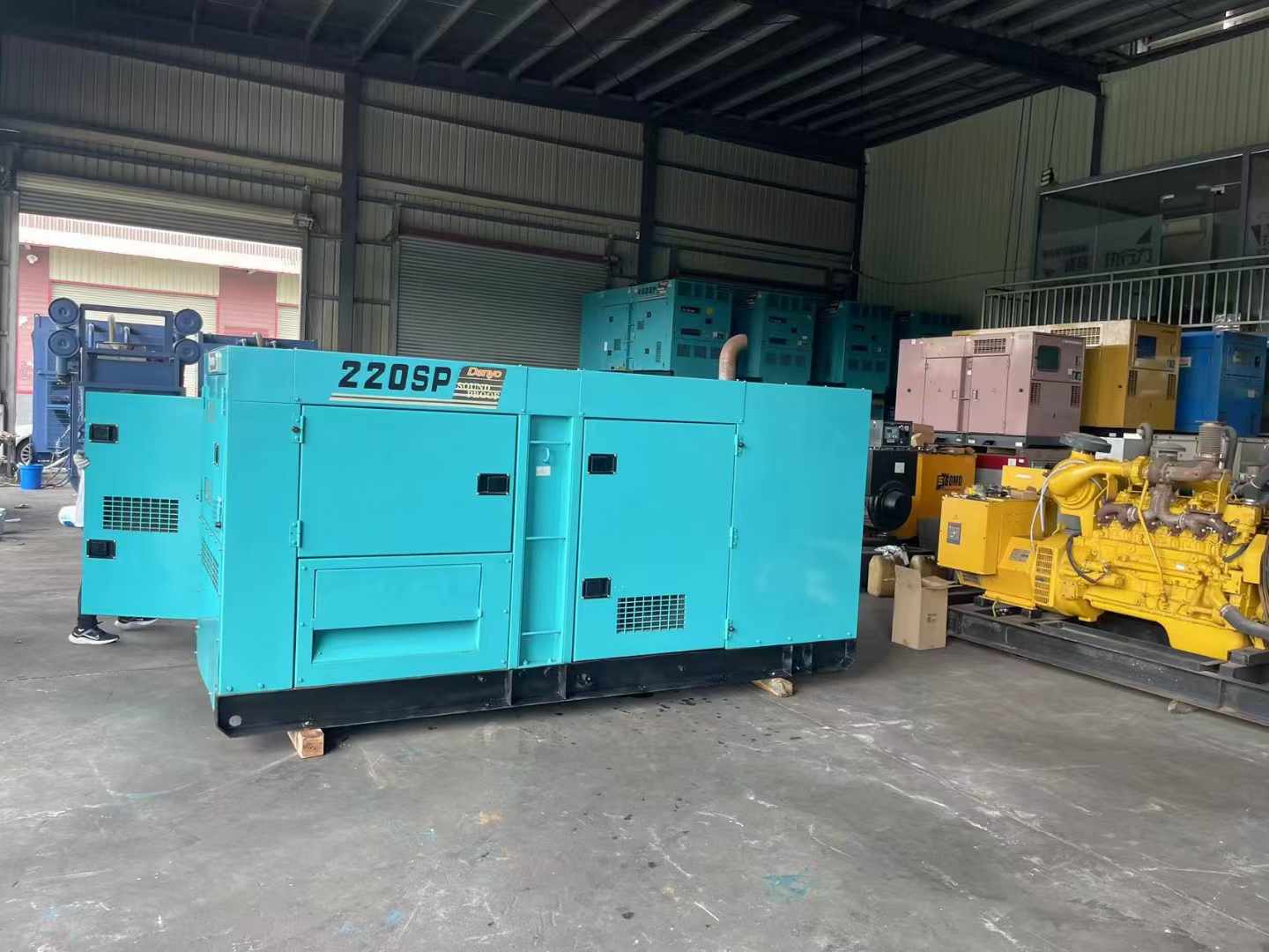 长丰600kW柴油发电机组带载能力？