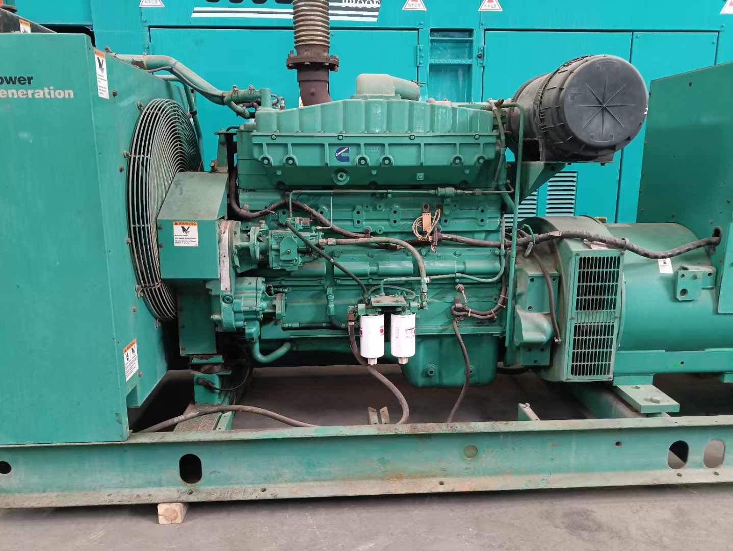 长丰过载会对 600kW 柴油发电机组造成哪些损害？